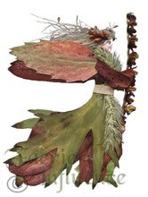 Load image into Gallery viewer, Faerie Nikearan - One of a Kind Faerie from Flowers -  Available as 5x7 Note Card