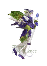 Load image into Gallery viewer, Faerie Mordighann - One of a Kind Faerie from Flowers -  Available as 5x7 Note Card