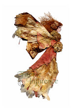 Load image into Gallery viewer, Faerie Minarea - One of a Kind Faerie from Flowers -  Available as 5x7 Note Card