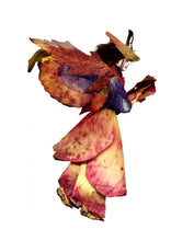 Load image into Gallery viewer, Faerie Kiesha - One of a Kind Faerie from Flowers -  Available as 5x7 Note Card