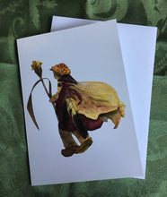 Load image into Gallery viewer, Faerie Adwen - One of a Kind Faerie from Flowers!   Available as 5x7 Note Card