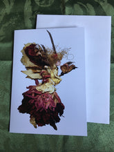 Load image into Gallery viewer, Faerie Flaurie - One of a Kind Faerie from Flowers -  Available as 5x7 Note Card