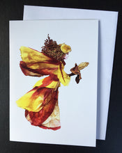 Load image into Gallery viewer, Faerie Brannaugh  - One of a Kind Faerie from Flowers -  Available as 5x7 Note Card