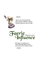 Load image into Gallery viewer, Faerie Anoria - One of a Kind Faerie from Flowers - Available as 5x7 Note Card