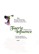 Load image into Gallery viewer, Faerie Flur  - One of a Kind Faerie from Flowers -  Available as 5x7 Note Card