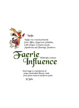 Load image into Gallery viewer, Faerie Nadja - One of a Kind Faerie from Flowers -  Available as 5x7 Note Card