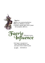 Load image into Gallery viewer, Faerie Laquice- One of a Kind Faerie from Flowers -  Available as 5x7 Note Card